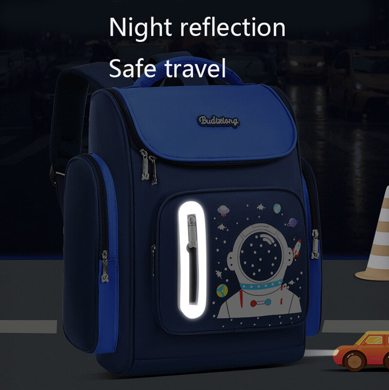 Laste õlakott Cosmonaut Algkooli raamatukott Lapse seljakott õpilaste koolikott Astronaut poiste seljakott 6-12 aastat vana