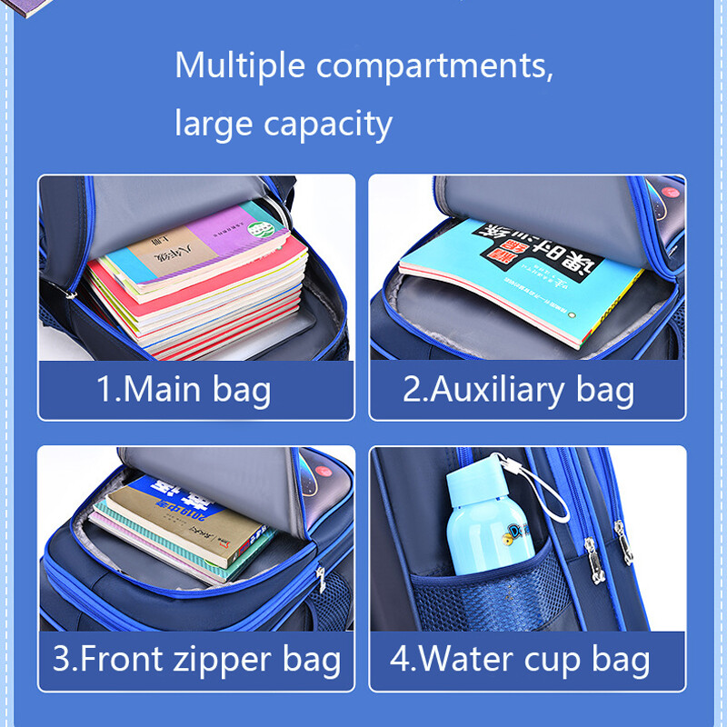 Dječja ruksak za dječake Astronauti Školska torba za djecu Tinejdžeri Srednja škola Jednorog školske torbe Vodootporne ruksake