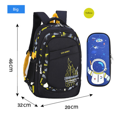 Fengdong pamatskolas soma Zīmuļu soma bērniem maskēšanās mugursoma Studentu skolas soma 6-12 gadu zēnu skolas mugursoma, mugursoma