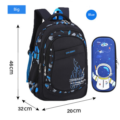 Fengdong pamatskolas soma Zīmuļu soma bērniem maskēšanās mugursoma Studentu skolas soma 6-12 gadu zēnu skolas mugursoma, mugursoma