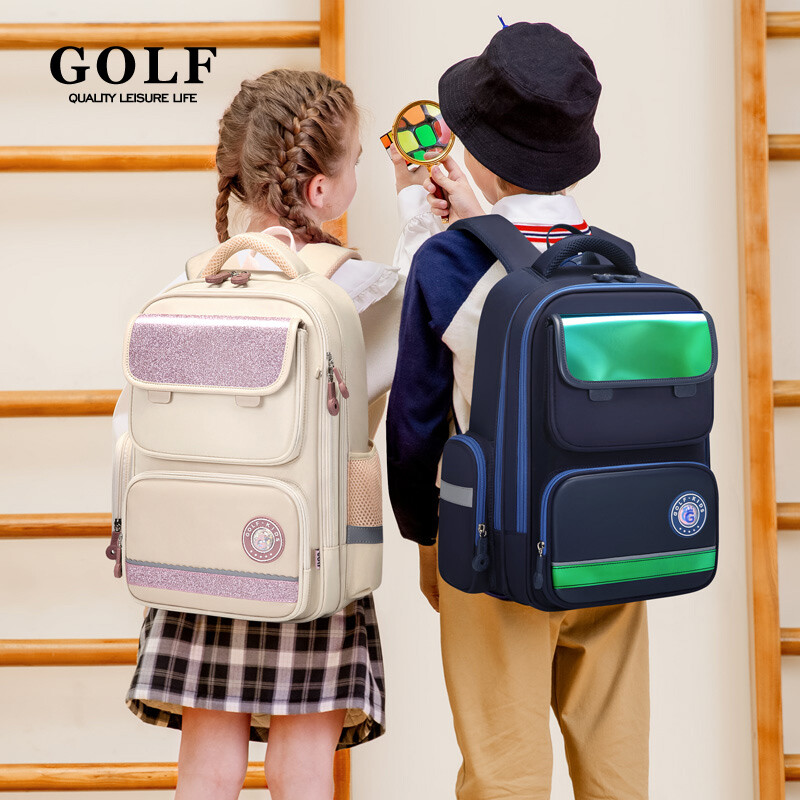 Раница GOLF за ученици от началното училище Reduce Burd 1-6 клас Детска раница с голям капацитет Женска раница Мъжка