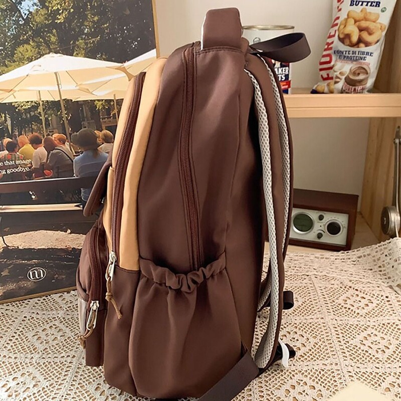 Jauka Capybara skolas soma, liela ietilpība, regulējama siksna, daudzpusīga mugursoma, ūdensnecaurlaidīga datora soma studentam