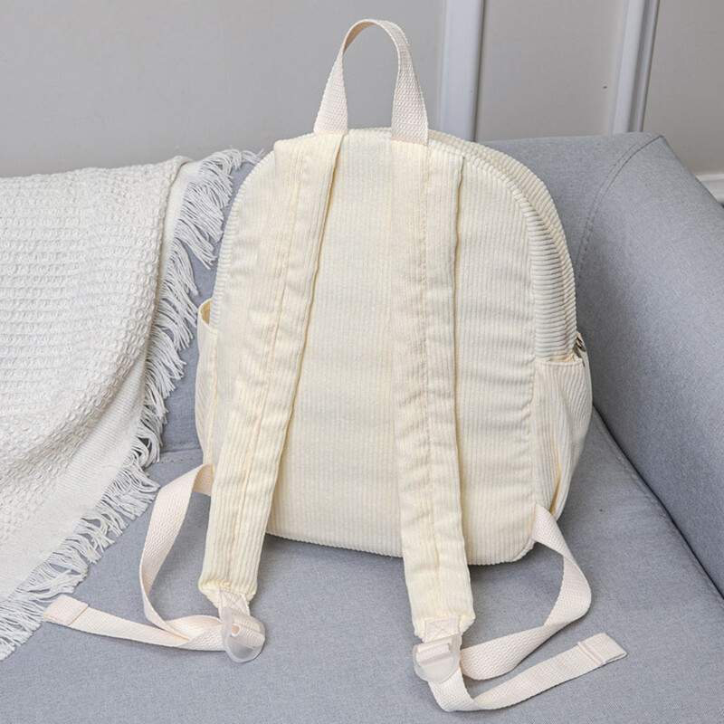 Rucsac din velur rucsac pentru studenți la modă Rucsac elegant pentru laptop, drăguț, simplu, cu mai multe buzunare, pentru copii studenți