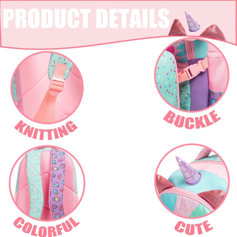 Laste seljakotid tüdrukutele koolikott lõunakarbiga Kooli seljakotid tüdrukutele, armas raamatukott lasteaia jaoks