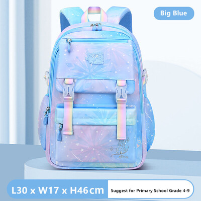 τσάντες δημοτικού σχολείου για κορίτσια κορεατικού στυλ χαριτωμένη παιδική τσάντα αδιάβροχη σχολική τσάντα πλάτης μωβ τσάντα για παιδική σάκος mochila