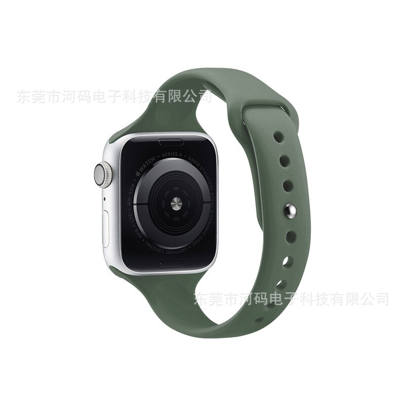 Curea de ceas din silicon cu puncte cu talie mică