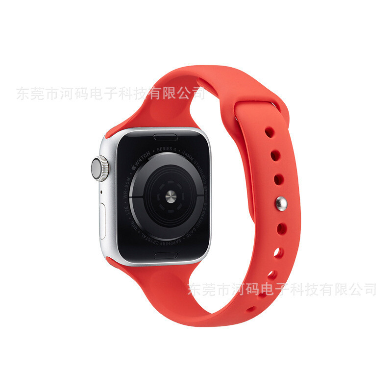 Curea de ceas din silicon cu puncte cu talie mică