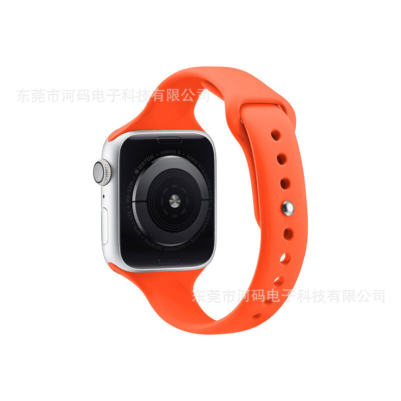 Curea de ceas din silicon cu puncte cu talie mică