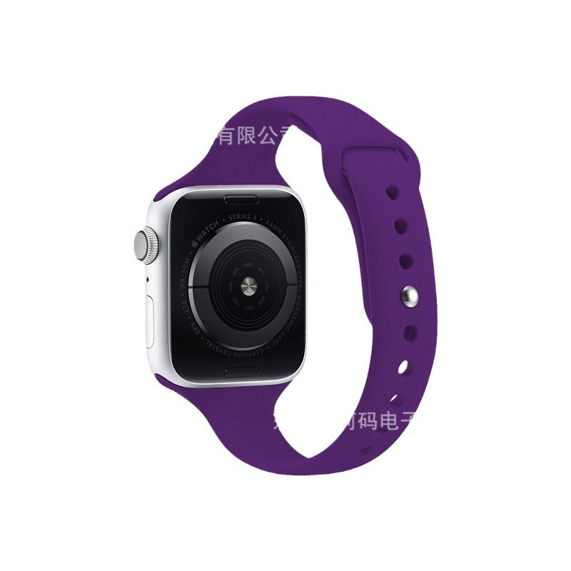 Curea de ceas din silicon cu puncte cu talie mică