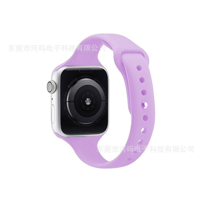 Curea de ceas din silicon cu puncte cu talie mică