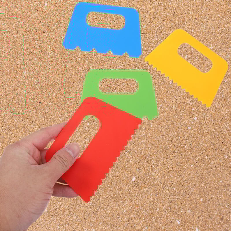 4 bucăți vopsea graffiti perie instrument de pictat desen pentru copii perii copii răzuitoare meșteșuguri