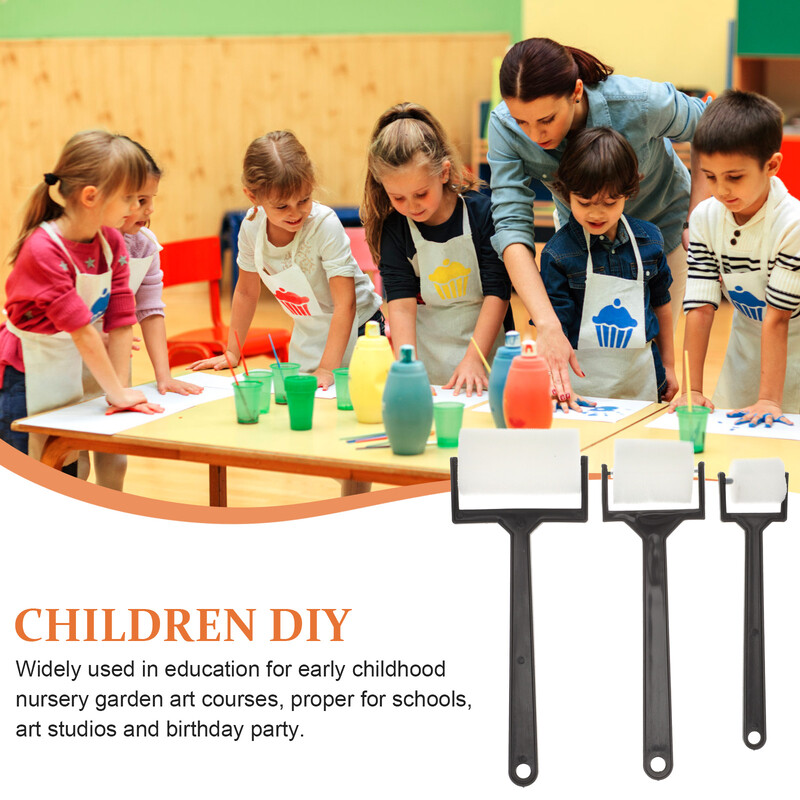 15 kom spužvasta četka valjci za bojenje kistovi boja dječje slikarske rukotvorine dijete