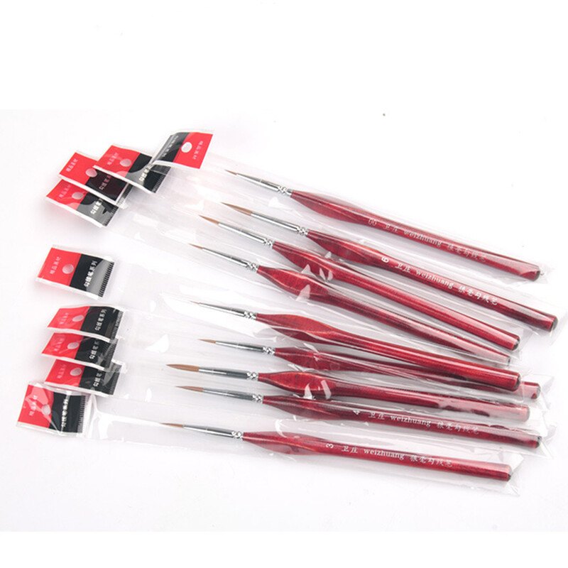 Set de pixuri de 7 bucăți, cu vârfuri de diferite dimensiuni, pix pentru schiță, pentru carte de colorat, pictură în ulei, proiecte de acuarelă