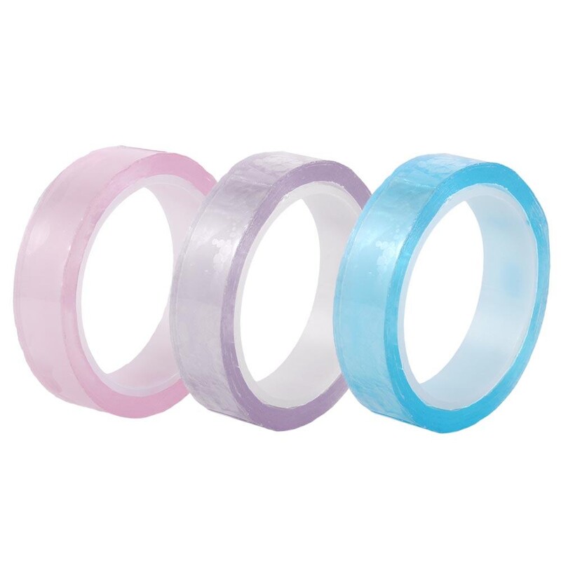 Jucărie de relaxare Benzi de rulare cu bile lipicioase Realizare de bricolaj rulouri de bile colorate Benzi adezive Benzi lipicioase de bile de artizanat colorate pentru adulți