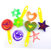 18 gab. Izglītojošas rotaļlietas, bērnu krāsas, bērnudārza otas, sūkļi, bērnu apgleznošana, mazi bērni