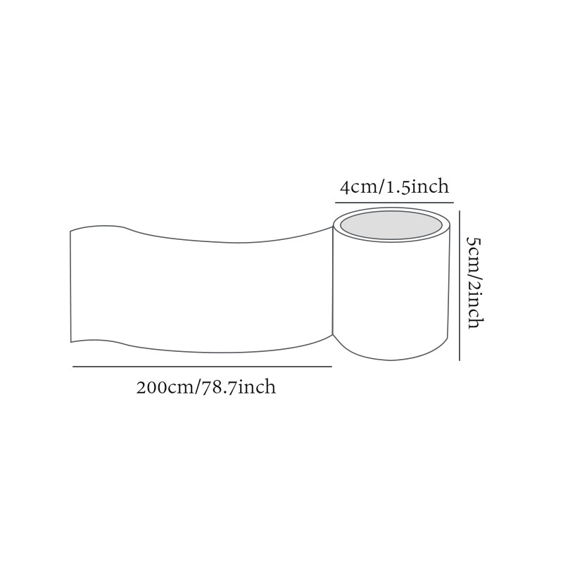 Mr. Paper 6 Style 20 cm/Roll Paper Paper Cutting and Waste Discharge Tape Cute Cartoon DIY Decoration Mini αυτοκόλλητα