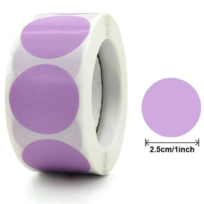 100/500 τμχ Στρογγυλό λέιζερ χρυσό γυαλιστερό διακοσμητικό αυτοκόλλητο Ετικέτες Χρώμα Κωδικός Κουκκίδα Ετικέτες Κίτρινο,Μαύρο συσκευασία Αυτοκόλλητα λεύκωμα σφράγισης