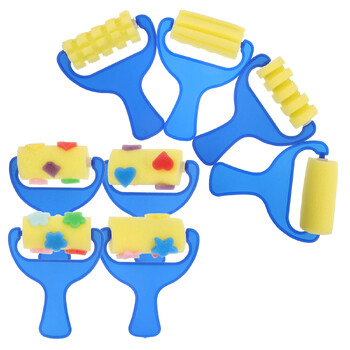 Гъба Четка за рисуване Графити Валяк Инструмент за деца Гъби за рисуване Пяна Дете Мини играчки за малки деца