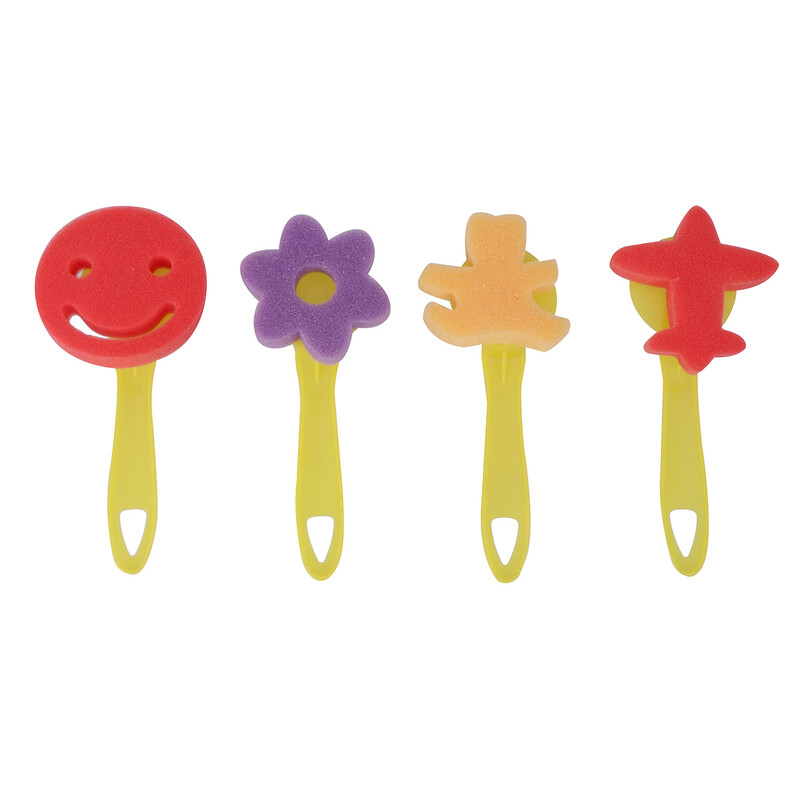 Гъба Четка за рисуване Графити Валяк Инструмент за деца Гъби за рисуване Пяна Дете Мини играчки за малки деца