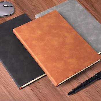 A5 Leather Book Skin Feeling Fashion Notepad Diary Learning Notebook Търговия на едро с бизнес офис бележници и дневници