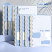 A5 mähisega märkmik Lihtne sinine märkmik Armas mähismärkmik Suure raamatu märkmikud õpilastele