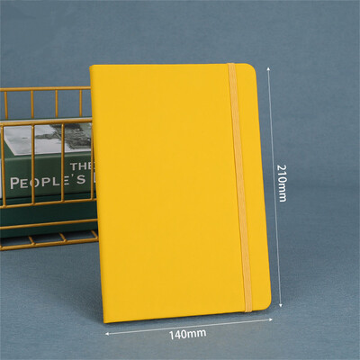 Nova A5 bilježnica PU omot Poslovna uredska bilježnica Vodoravna linija unutar stranice Dnevnik Bilježnica Studentski pribor Školski pribor