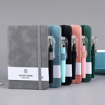 A6/A7 Pocket Notepad Sketchbook Portable 100 Sheets Portable Mini Notebook Not Drop Pages 5 Colors Notebooks And Journals