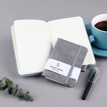 A6/A7 Pocket Notepad Sketchbook Portable 100 Sheets Portable Mini Notebook Not Drop Pages 5 Colors Notebooks And Journals