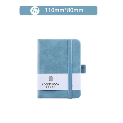 A6/A7 taskumärkmik Kaasaskantav 100-leheline kaasaskantav minisülearvuti, 5 värvi märkmikud ja ajakirjad