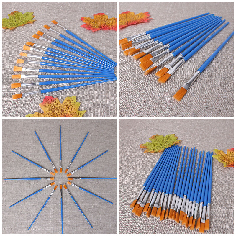 30 tk akvarellpliiatsi värvipintsel Graffiti pintsliga pliiatsid nailonplastist lastele maalimiskomplekt õpilase lapsele