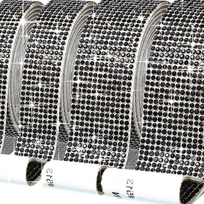 Isekleepuv kristallkristallkivist teemant-säravad kivid DIY kleebis kaunistamiseks telefoni kaamera kunst käsitöö pulmapidu