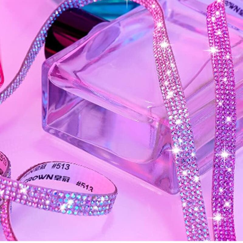 Isekleepuv kristallkristallkivist teemant-säravad kivid DIY kleebis kaunistamiseks telefoni kaamera kunst käsitöö pulmapidu