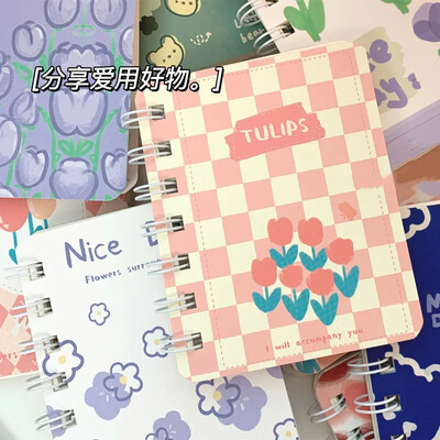 Σημειωματάριο A7 Loose Leaf Notebook Diary Lined Notebooks Diaries Kawaii Student Notepad planner Σχολικά είδη γραφείου 85X105MM 1τεμ