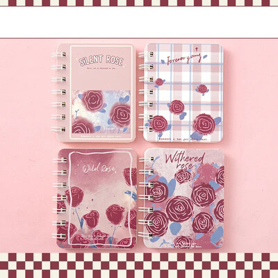 A7 lahtiste lehtedega märkmik Märkmik Päevik Voodriga märkmikud Päevikud Kawaii õpilaste märkmikuplaneerija Kooli kontoritarbed 85X105MM 1tk