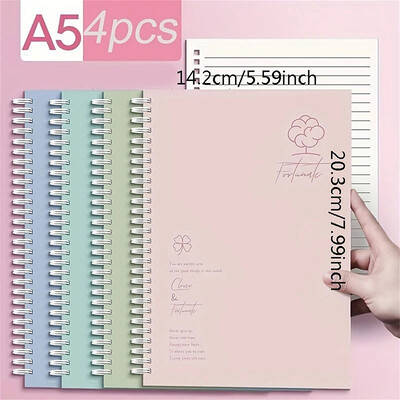 Σημειωματάριο Α5 Morandi Coil Spiral Ημερολόγιο Σημειωματάριο Χαρτί πλέγματος Καθημερινό Εβδομαδιαίο Πρόγραμμα Ατζέντα Σημειωματάριο Σχολικά προμήθειες γραφείου Χαρτικά