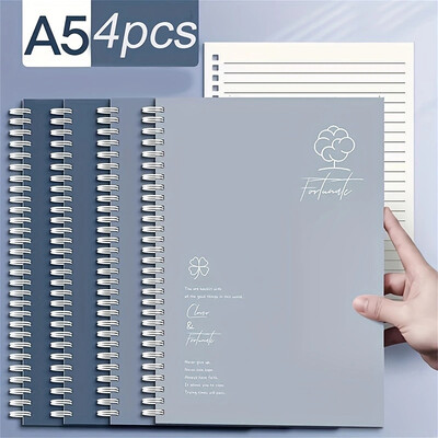 Σημειωματάριο Α5 Morandi Coil Spiral Ημερολόγιο Σημειωματάριο Χαρτί πλέγματος Καθημερινό Εβδομαδιαίο Πρόγραμμα Ατζέντα Σημειωματάριο Σχολικά προμήθειες γραφείου Χαρτικά