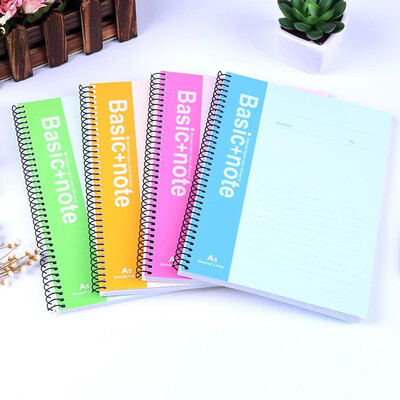 A5 40 Sheets Spiral notebook Spring Notebook Daily Memos School & Office Supplies Copybook Coil Composition Book