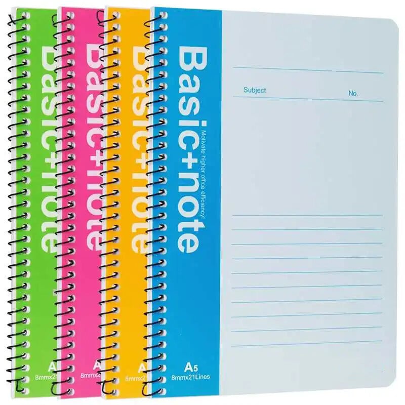 A5 40 de coli Caiet cu spirală Caiet de primăvară Note zilnice Rechizite școlare și de birou Caiet de scrisori Caiet de compoziții