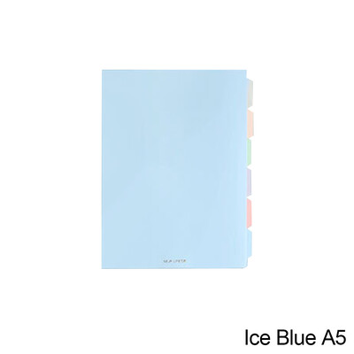 60 de coli A5/B5 Morandi Color Loose Leaf Notebook PP Copertă Linie Linie Reîncărcabilă Papetărie de birou și școală Materiale pentru jurnal