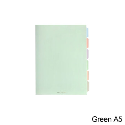 60 de coli A5/B5 Morandi Color Loose Leaf Notebook PP Copertă Linie Linie Reîncărcabilă Papetărie de birou și școală Materiale pentru jurnal