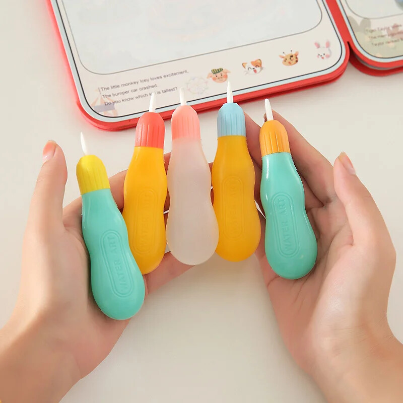 Laste selge veega maalimispintsel Vesimaalimise raamat Spetsiaalne pliiatsikomplekt Vesikriit Creative Pehme pintsel Esteetilised kirjatarbed