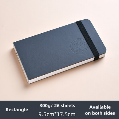 Prijenosna knjiga s akvarelnim papirom 300 g Priručnik za putovanja Mini četvrtasta ručna knjiga za crtanje Olovka za crtanje Olovka u boji Knjiga za crtanje