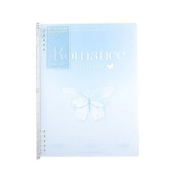 40 листа B5 Simplicity Notebook Корейска мода Gradient Color Loose Leaf Notapad Kawaii Scrapbooking Journal Студентски пособия