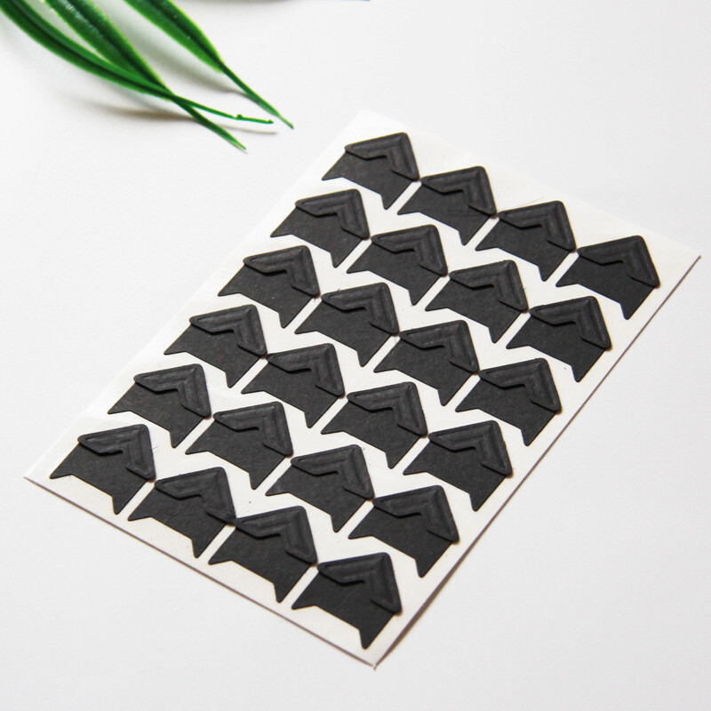 120 kom/lot (5 listova) DIY Vintage Kutne naljepnice od kraft papira za foto albume Ukras okvira Scrapbooking