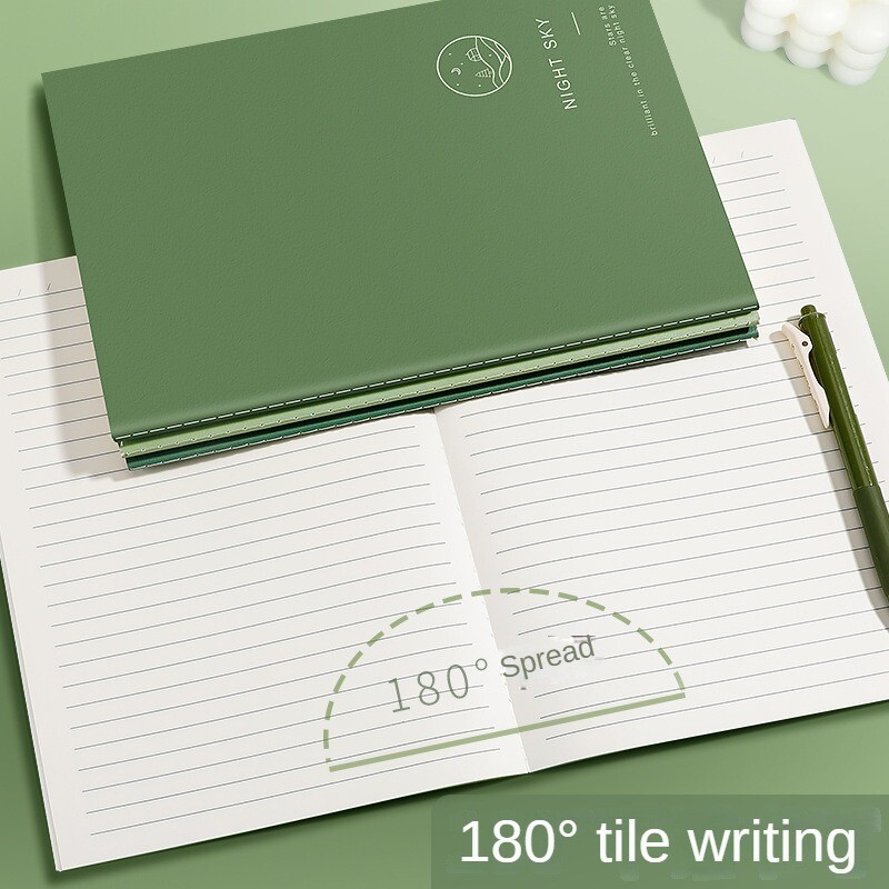 5 komada Mori Style bilježnica A5 Jednostavna Ins bilježnica, podebljana B5 Retro studentska prijemna knjiga za poslijediplomski studij, meka kopija knjige