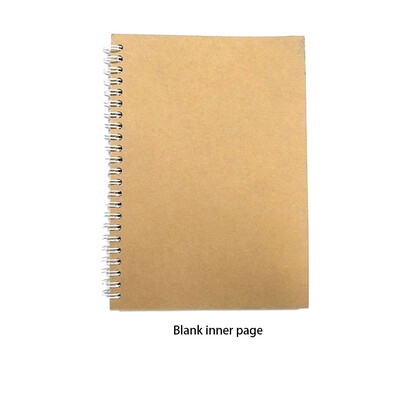 Caiet A5 cu aplicație largă pentru scopuri multiple Caiete A5 goale, ușoare și portabile Pagini în carouri