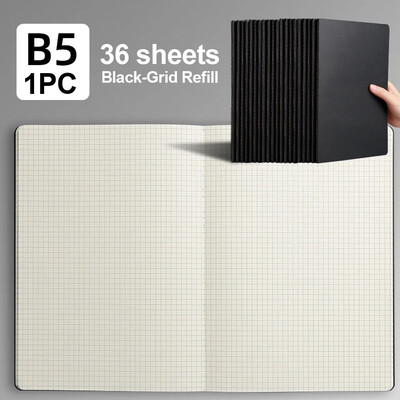 A4 B5 A5 Märkmik Ülesanded Jooniga paberist ajakirja päevik visandivihik Jõupaberist igapäevane raamatumärkmik koolitarvete jaoks Kirjatarbed