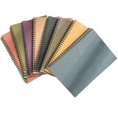 A5/B5 värvilise kaanega märkmik Horisontaalne joon 130 lehekülge Igapäevane kirjutamine Märkmiku planeerija Kontoritarbed Kirjatarbed