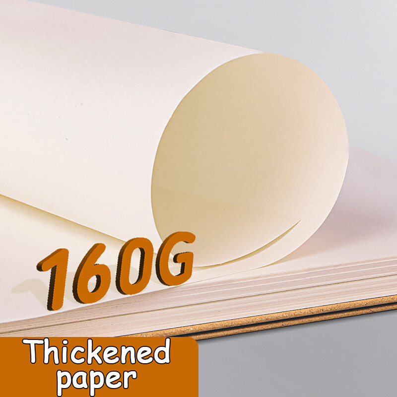 Knjiga za crtanje umjetnosti 160GSM Kraft papir Spiralna knjiga Uredski školski pribor Bilježnica za crtanje Stacionarna