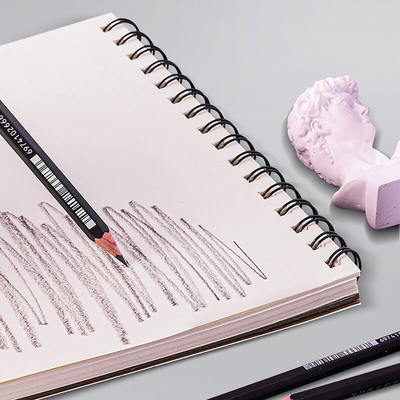 Knjiga za crtanje umjetnosti 160GSM Kraft papir Spiralna knjiga Uredski školski pribor Bilježnica za crtanje Stacionarna